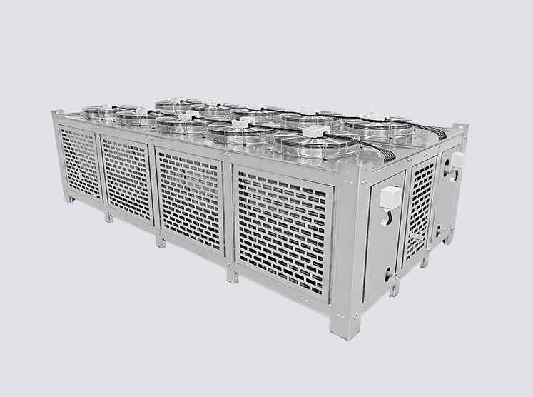 KW系列雙風扇V型冷凝器